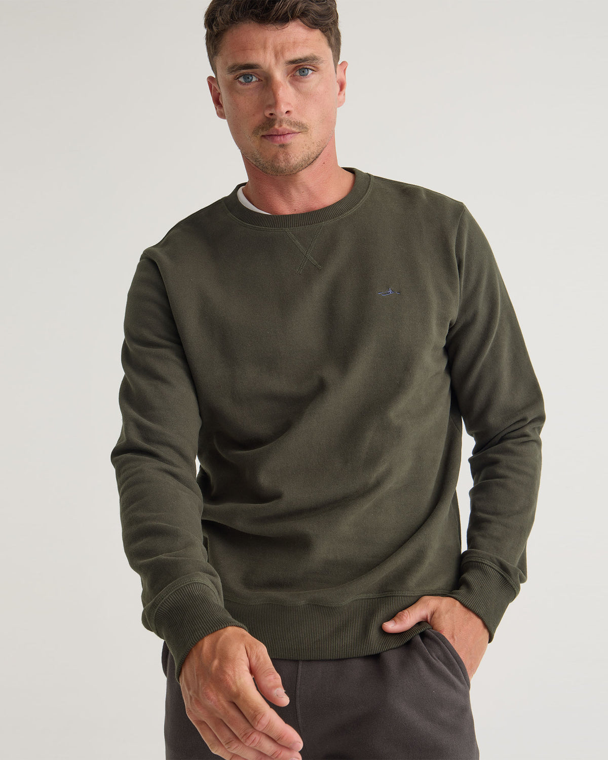 Leo Organic Cotton Sweater Shirt MENS LOUNGEWEAR