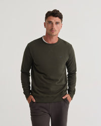 Leo Organic Cotton Sweater Shirt MENS LOUNGEWEAR
