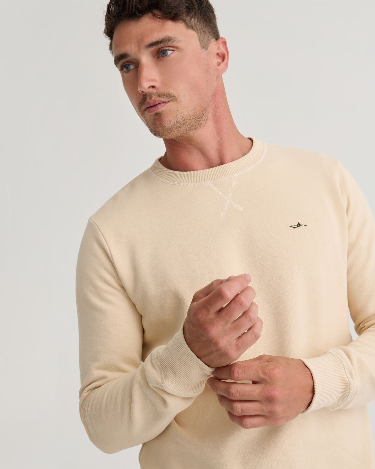 Leo Organic Cotton Sweater Shirt MENS LOUNGEWEAR