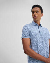 Milo Printed Jersey Polo MENS KNITS