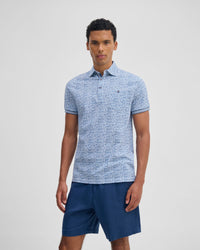Milo Printed Jersey Polo MENS KNITS