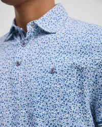 Milo Printed Jersey Polo MENS KNITS