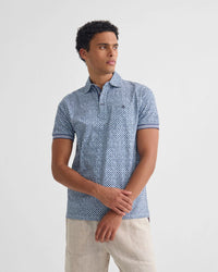 Milo Printed Jersey Polo With Pocket MENS KNITS
