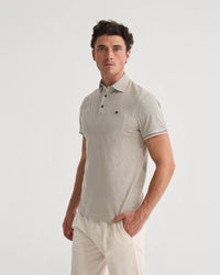 Milo Printed Jersey Polo With Pocket MENS KNITS