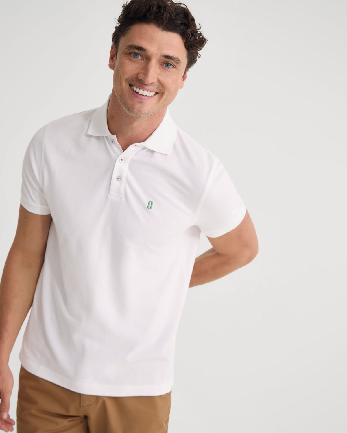 Dustin Organic Cotton Polo 'O'Emb MENS KNITS
