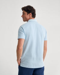 Theo Organic Cotton Pique Polo MENS KNITS