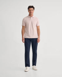 Theo Organic Cotton Pique Polo MENS KNITS