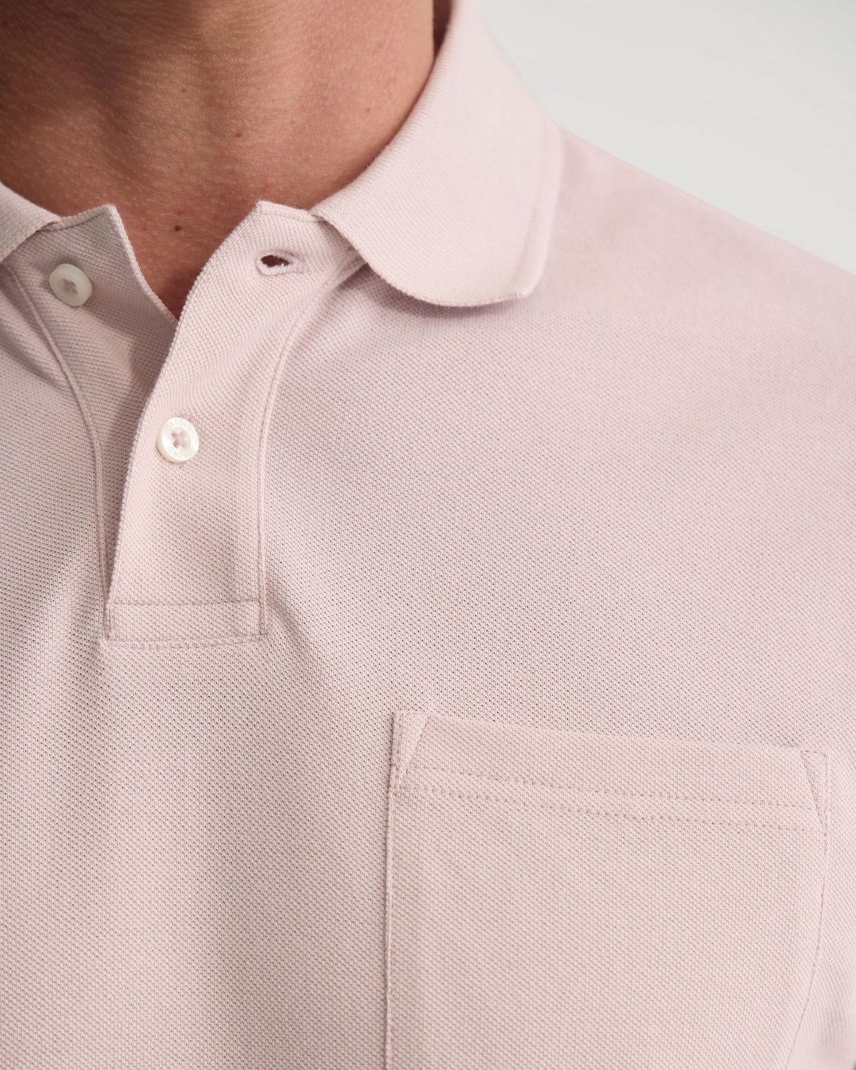 Theo Organic Cotton Pique Polo MENS KNITS