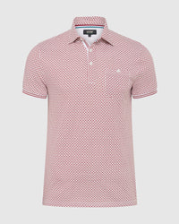 Milo Print Jersey Polo With Pocket MENS KNITS