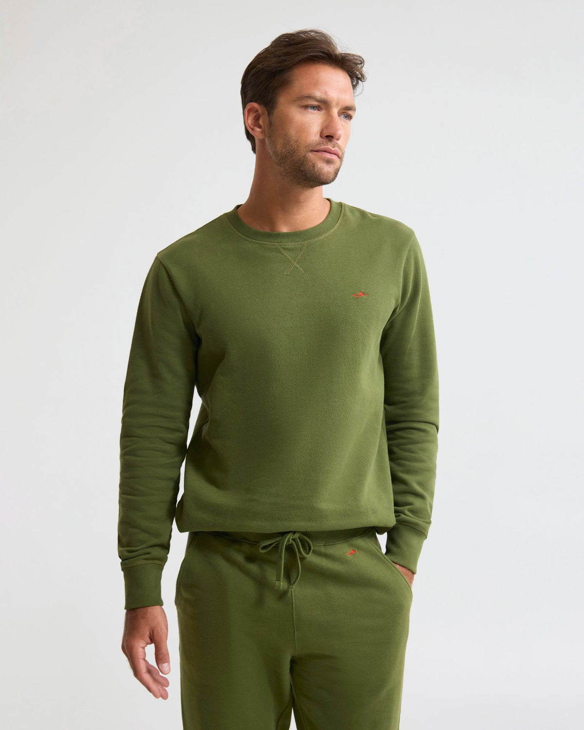 Leo Organic Cotton Sweatshirt MENS LOUNGEWEAR