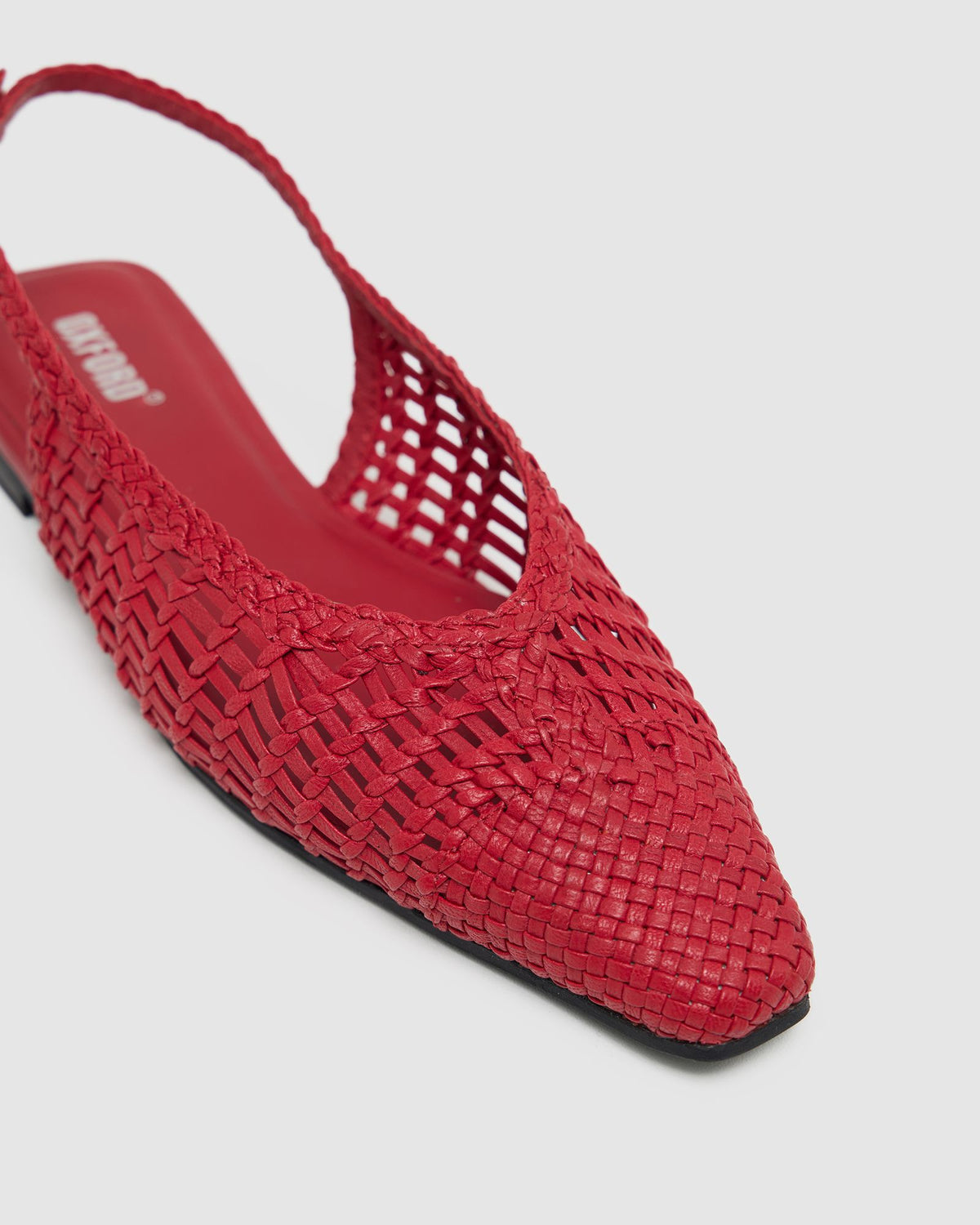 Eva Woven Nappa Slingback Shoes WOMENS SHOES