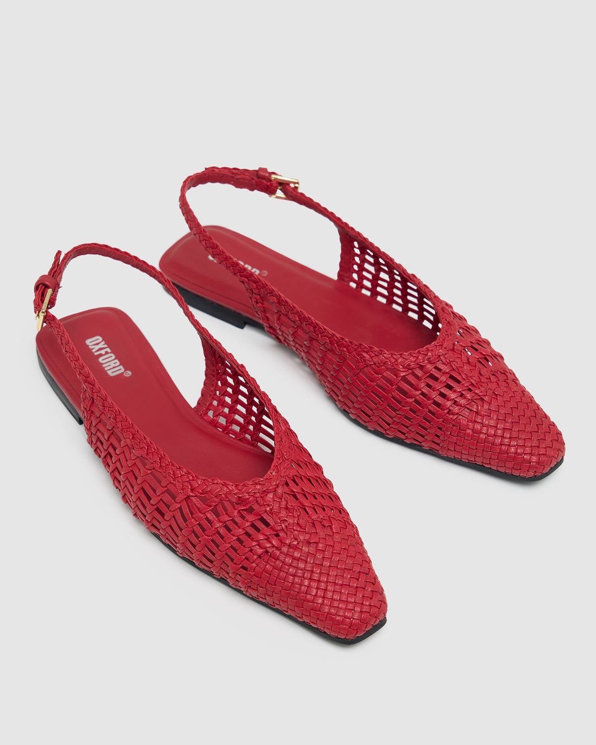 Eva Woven Nappa Slingback Shoes WOMENS SHOES