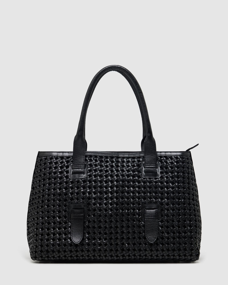 Isolde Woven Leather Bag