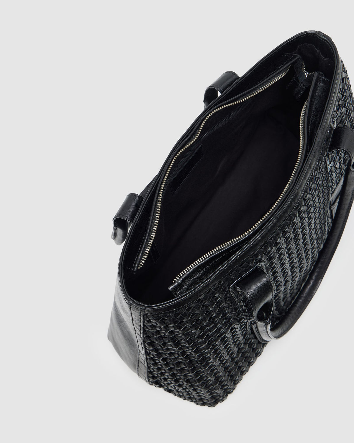 Isolde Woven Leather Bag