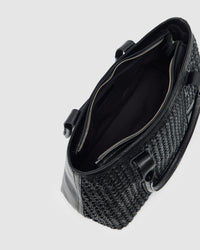 Isolde Woven Leather Bag