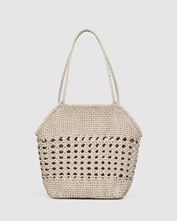 Avery Woven Recycled Leather Bag WOMENS ACCESSORIES
