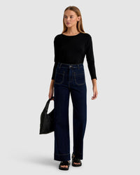 KATE LONG SLEEVE T-SHIRT WOMENS TOPS
