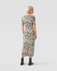 Leonie Printed Jersey Dress