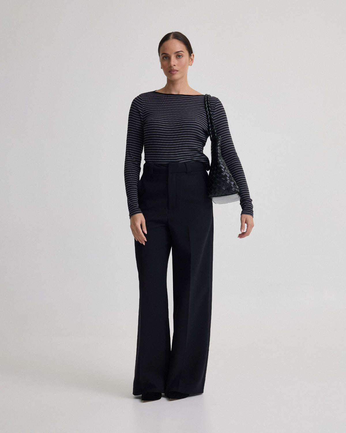 Erin Striped Boatneck Knit WOMENS TOPS