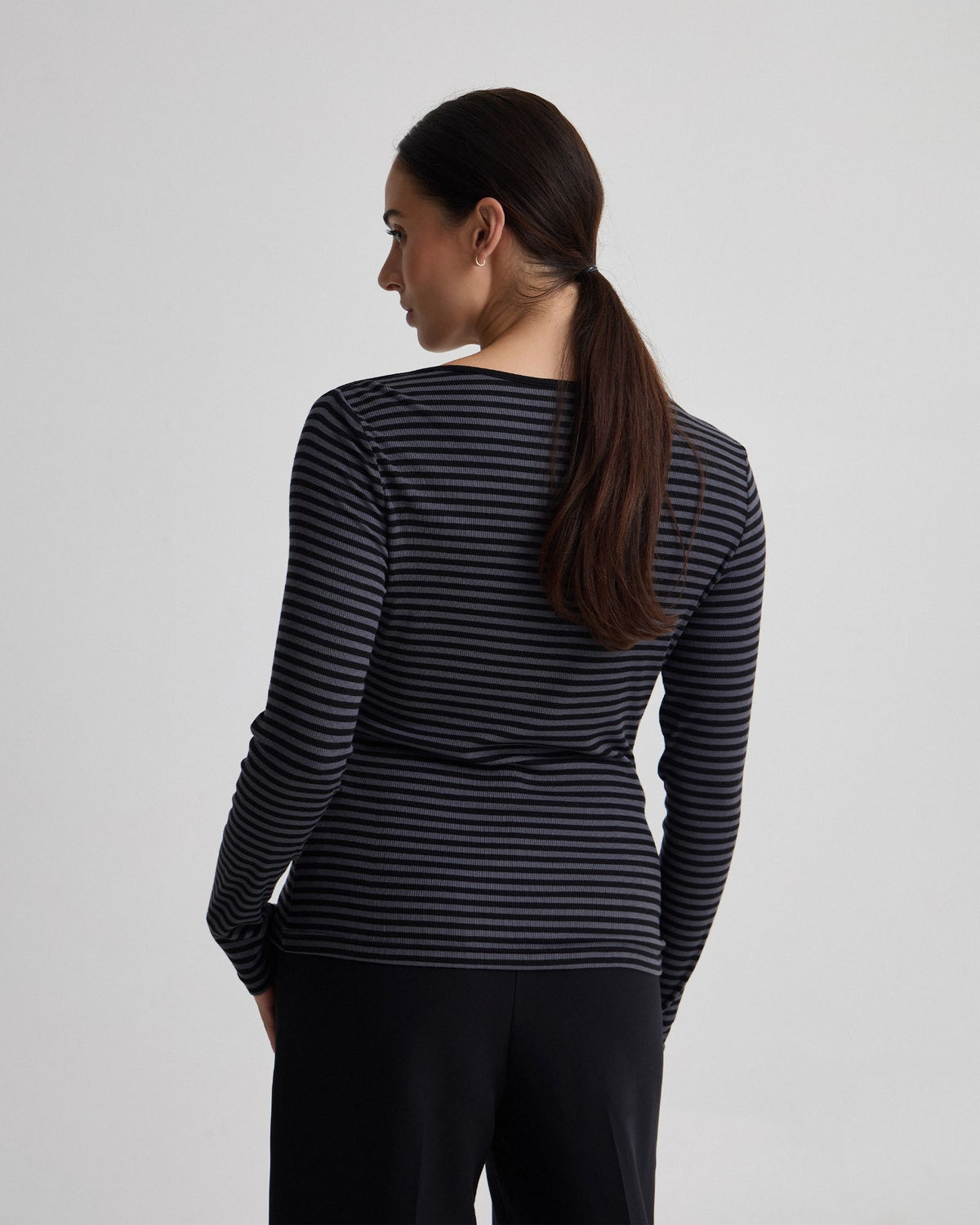 Erin Striped Boatneck Knit WOMENS TOPS