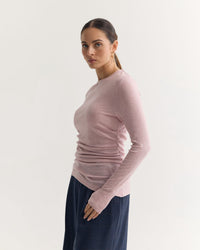 Lucy Fine Wool Knit WOMENS TOPS