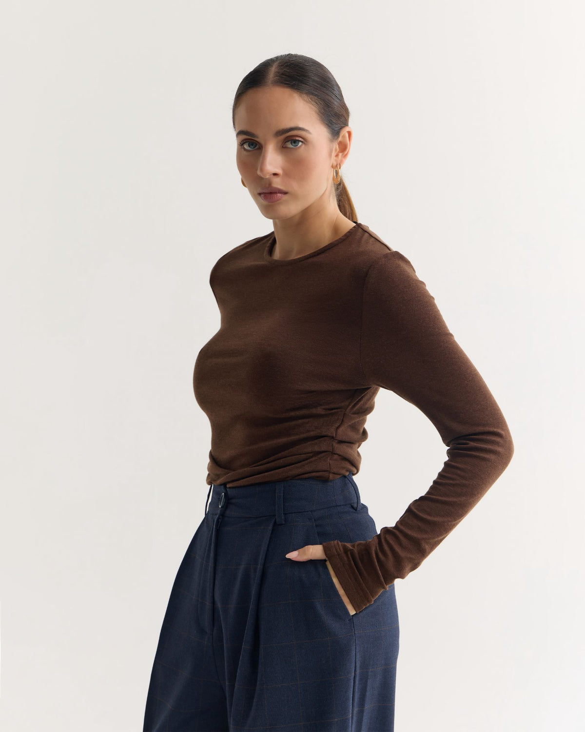 Lucy Fine Wool Knit WOMENS TOPS