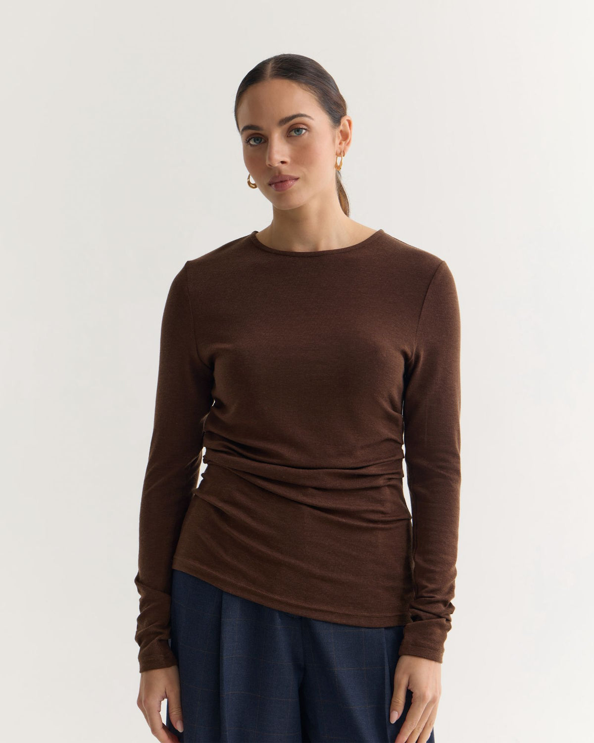 Lucy Fine Wool Knit WOMENS TOPS