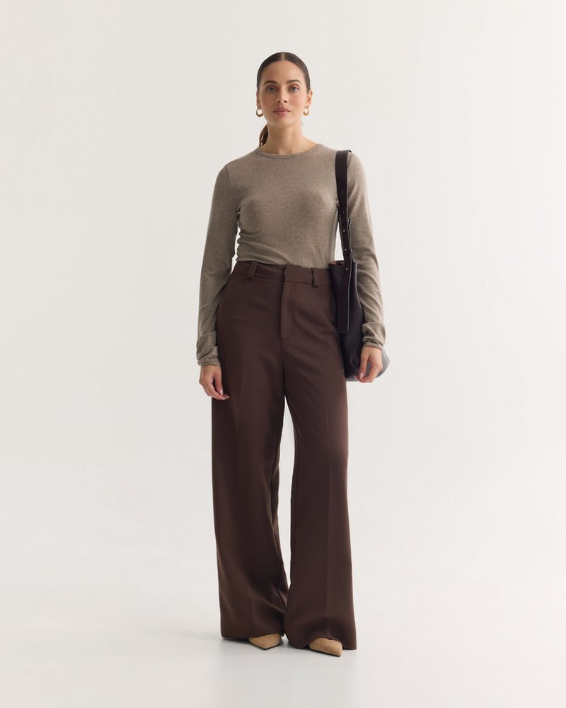 Holly Fine Wool Knit WOMENS TOPS