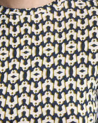 Imogen Printed Jersey Top WOMENS TOPS