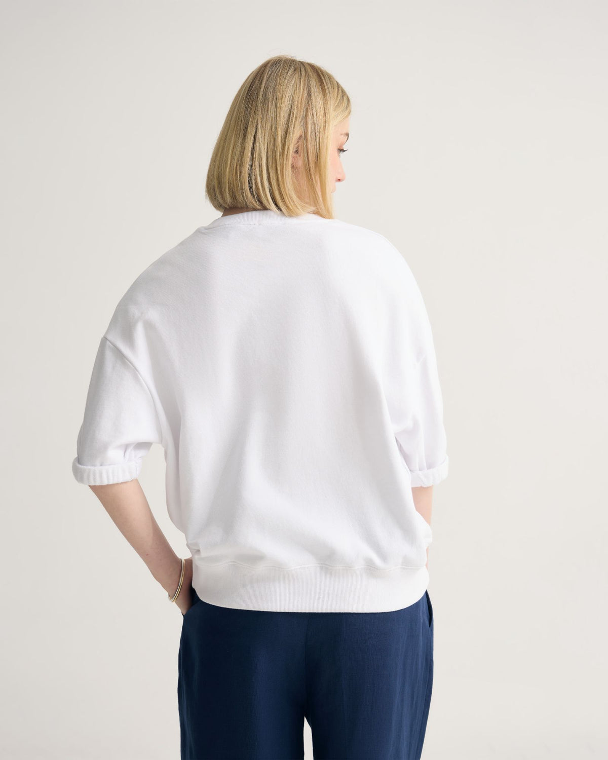 Maeve French Terry Top WOMENS TOPS