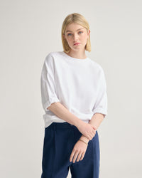 Maeve French Terry Top WOMENS TOPS