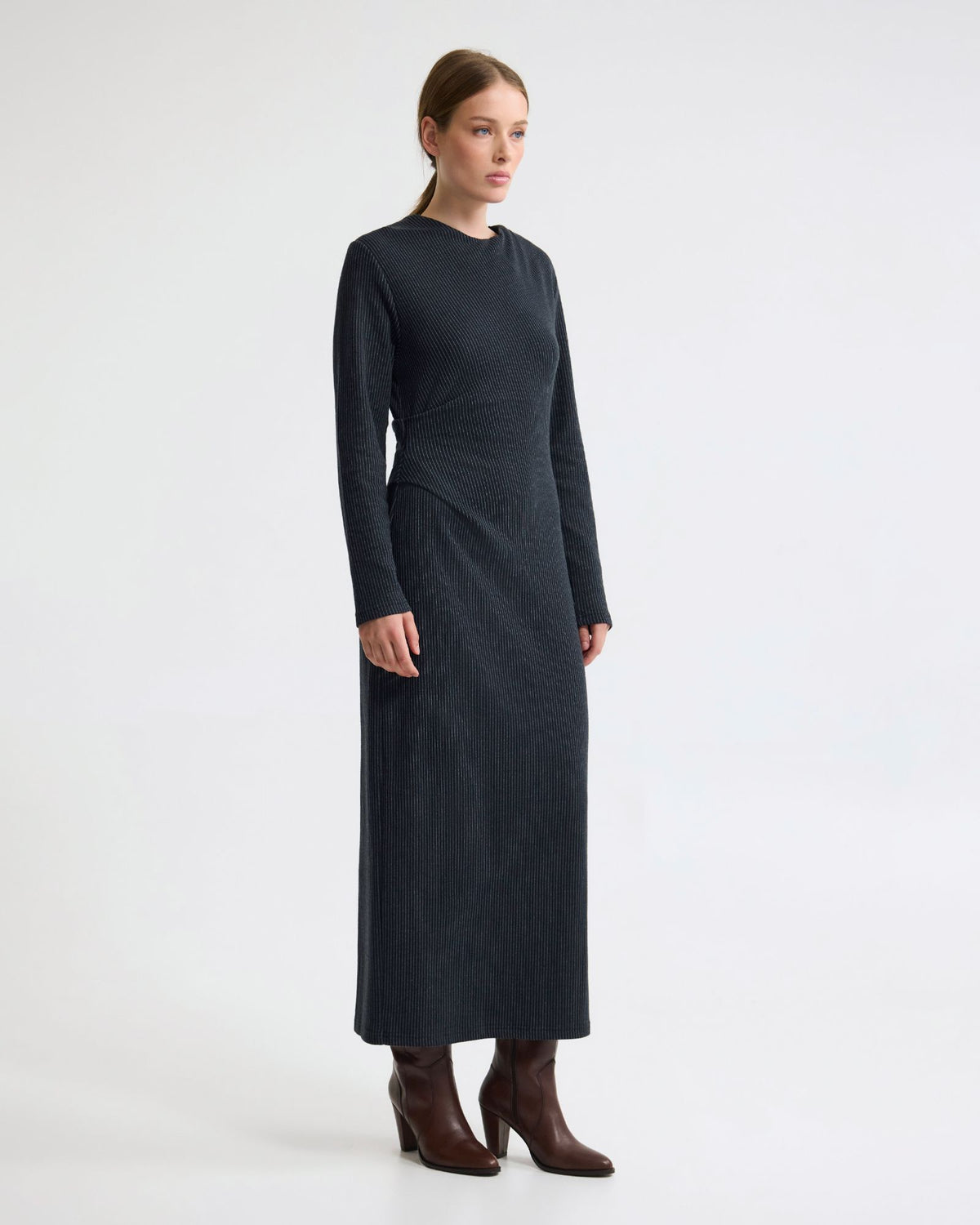 oxford knit dress Louise Dress Oxford Blue
