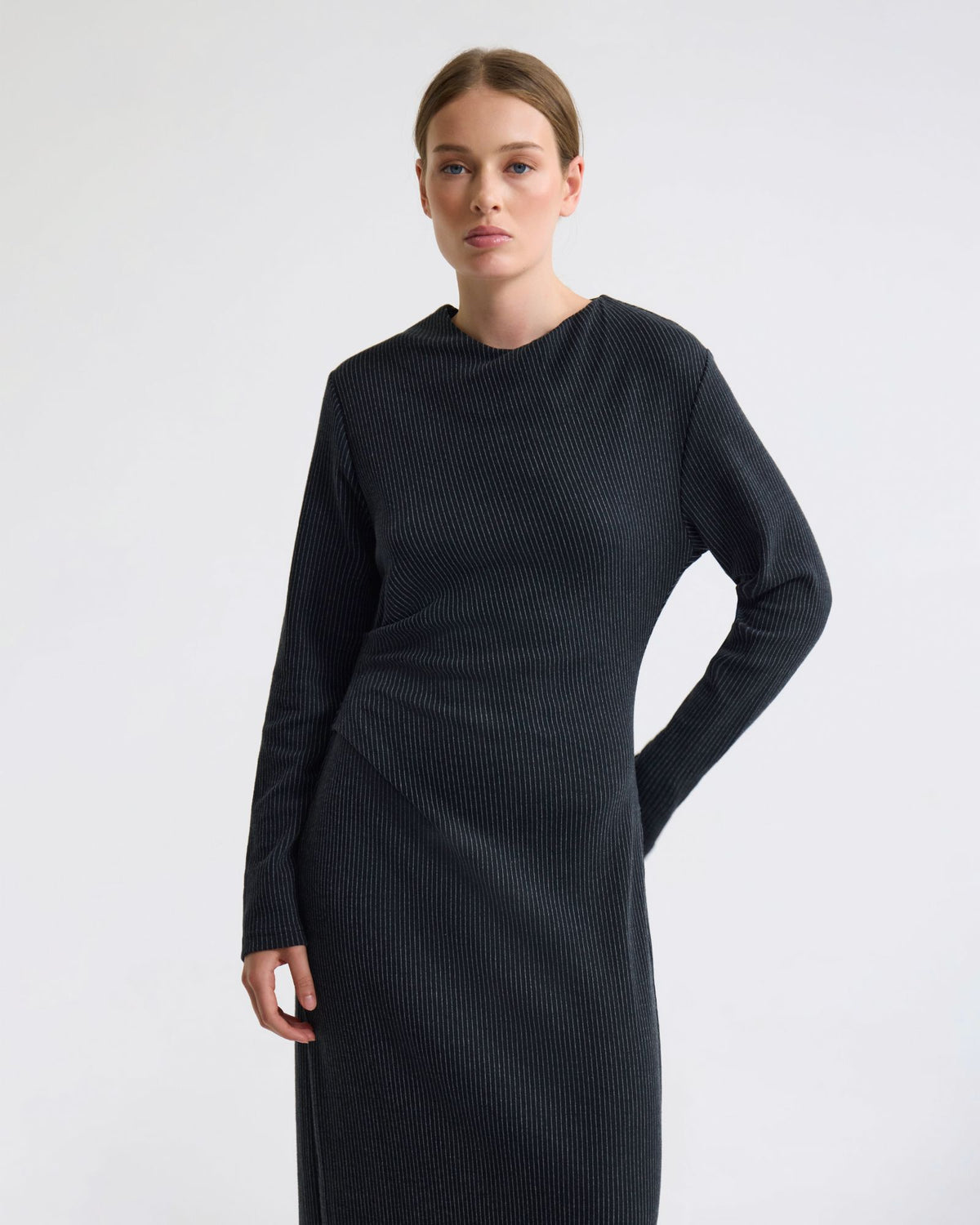Hartley Jacquard Stripe Knit Dress Oxford Shop Hartley Jacquard Stripe Knit Dress Oxford Shop