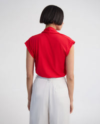 Mimi Jersey Scarf Detail Top WOMENS TOPS