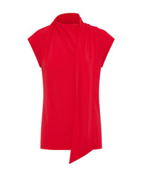 Mimi Jersey Scarf Detail Top WOMENS TOPS