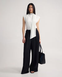 Mimi Jersey Scarf Detail Top WOMENS TOPS