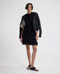 Bella Knit Dress With Fringe Trim WOMENS TOPS
