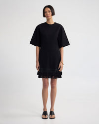 Bella Knit Dress With Fringe Trim WOMENS TOPS
