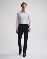 Dinner Shirt With Front Pleats