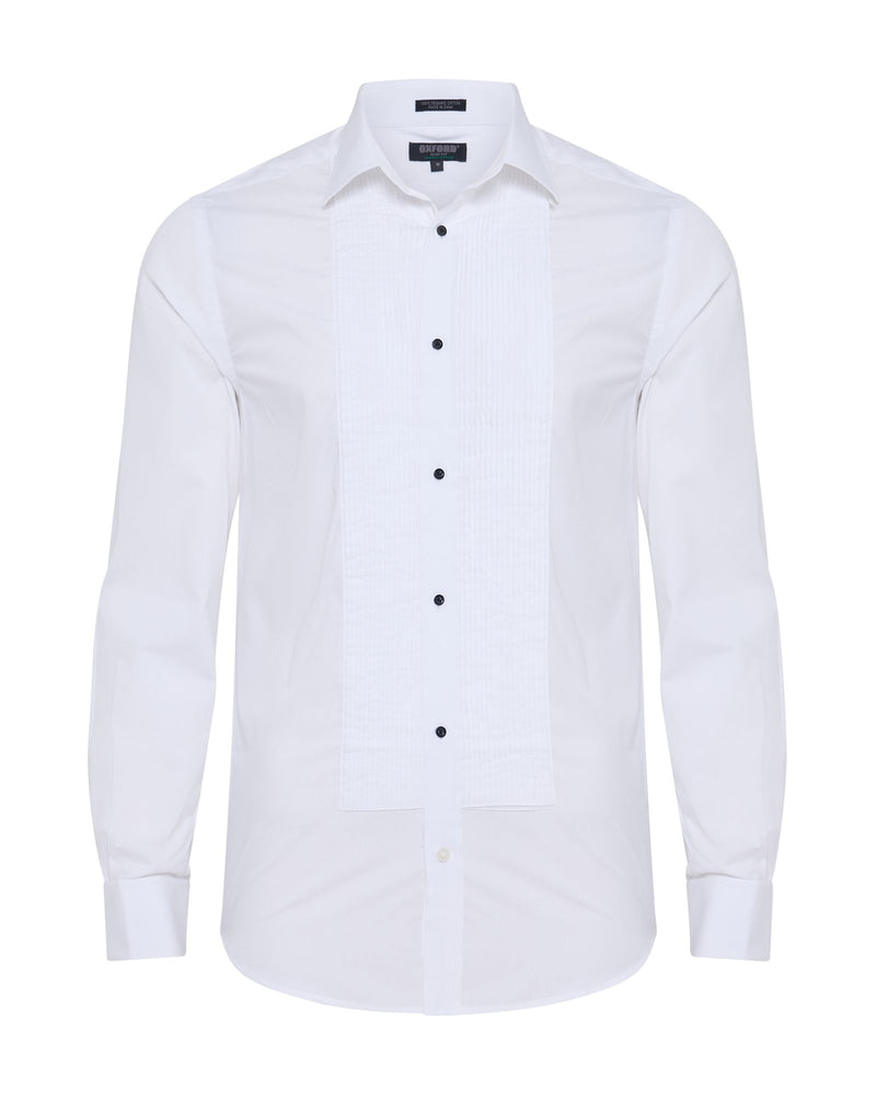 Dinner Shirt With Front Pleats MENS SHIRTS