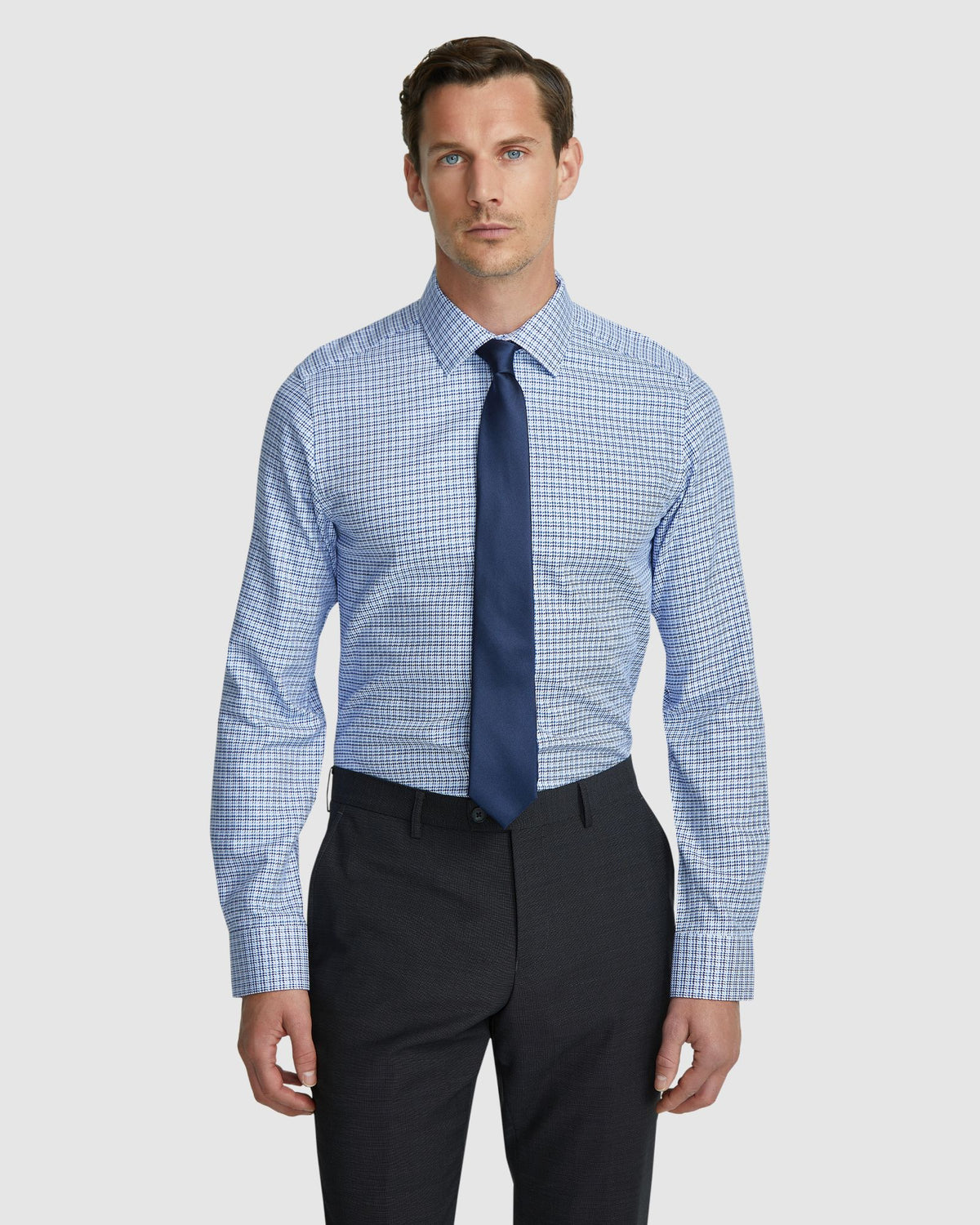 BECKTON DOBBY SHIRT MENS SHIRTS