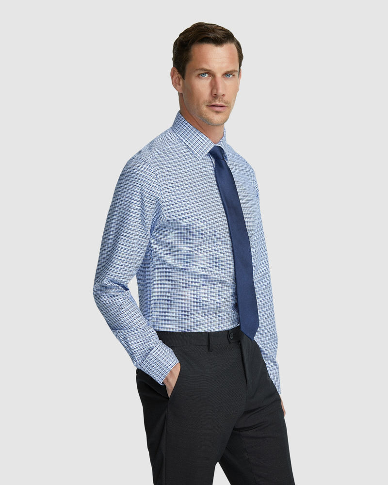 BECKTON DOBBY SHIRT MENS SHIRTS