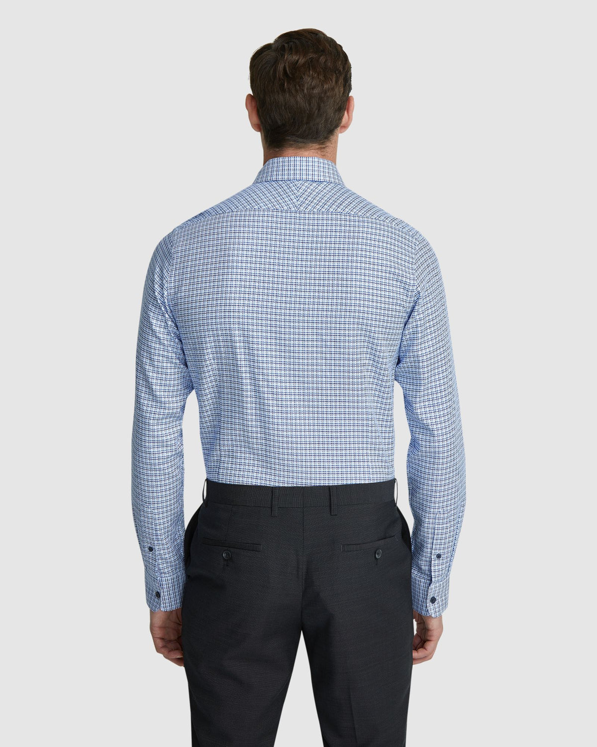 BECKTON DOBBY SHIRT MENS SHIRTS