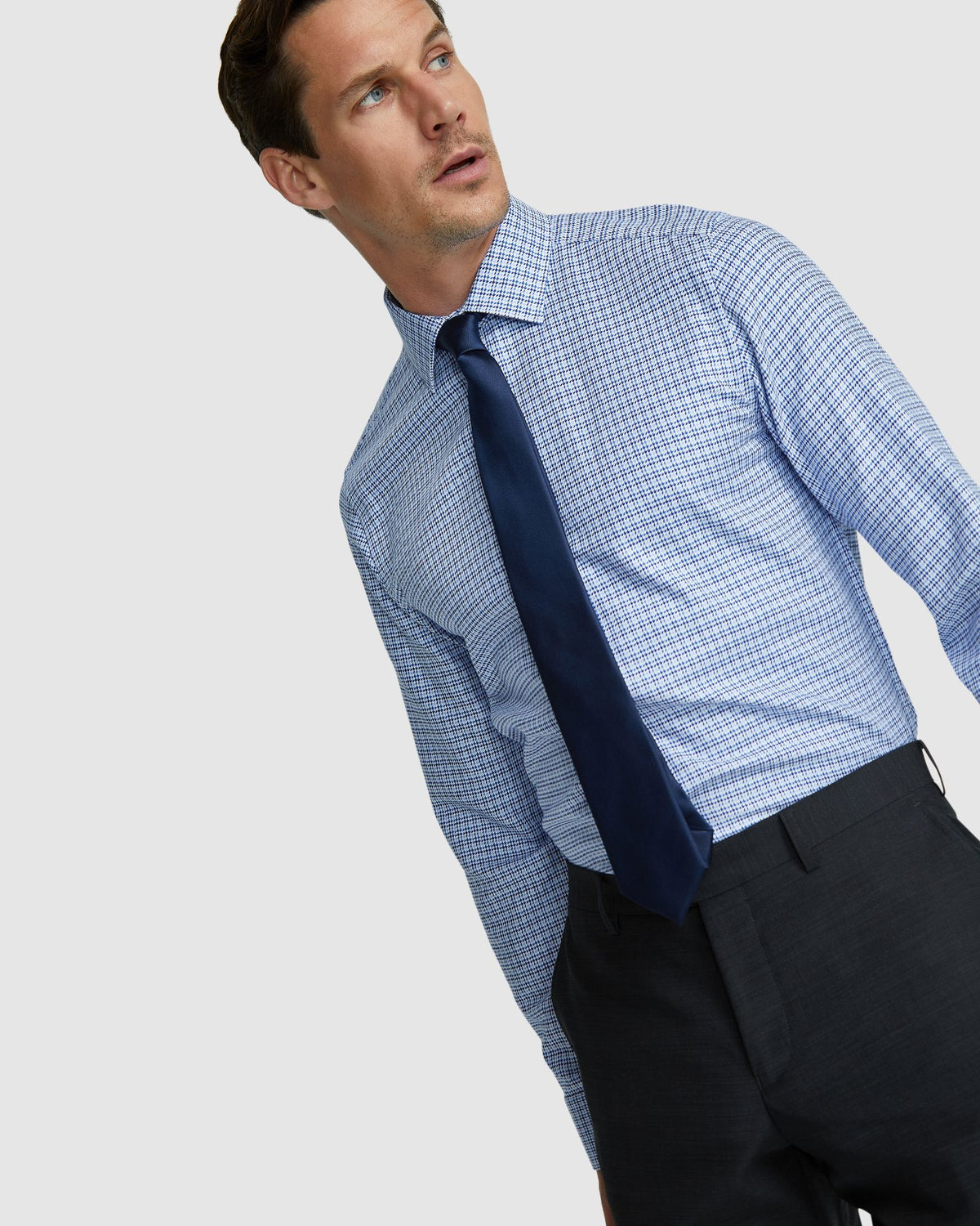 BECKTON DOBBY SHIRT MENS SHIRTS