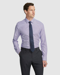 BECKTON DOBBY SHIRT MENS SHIRTS