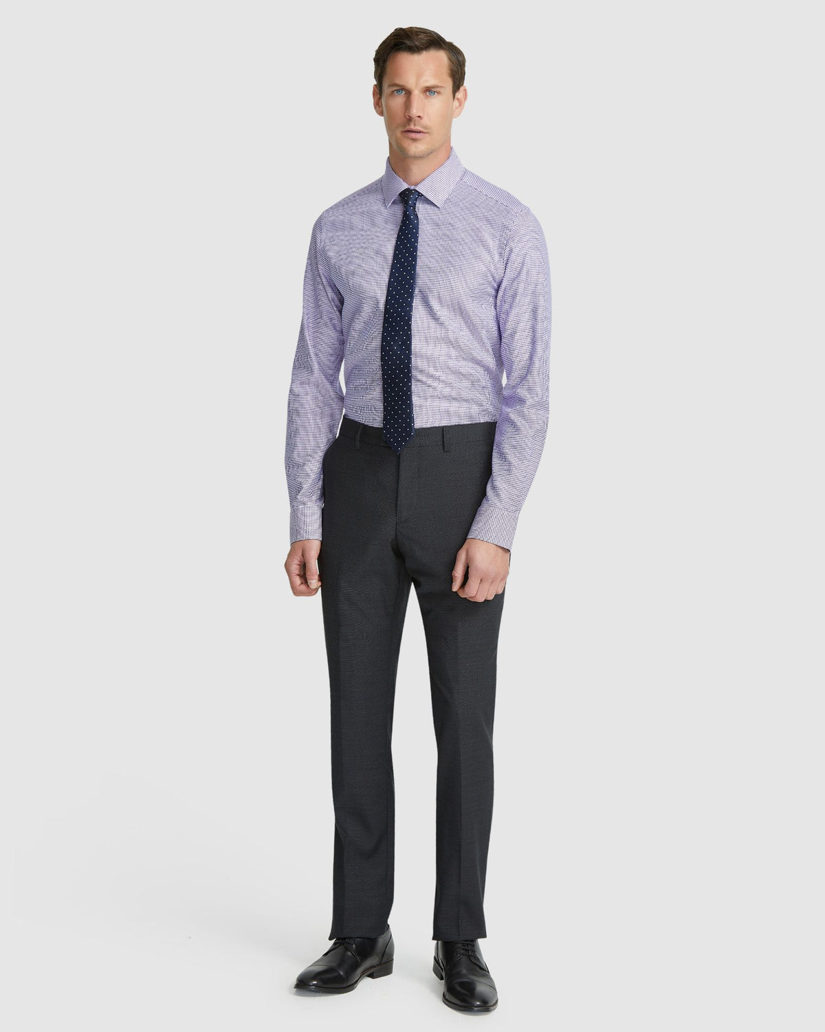 BECKTON DOBBY SHIRT MENS SHIRTS