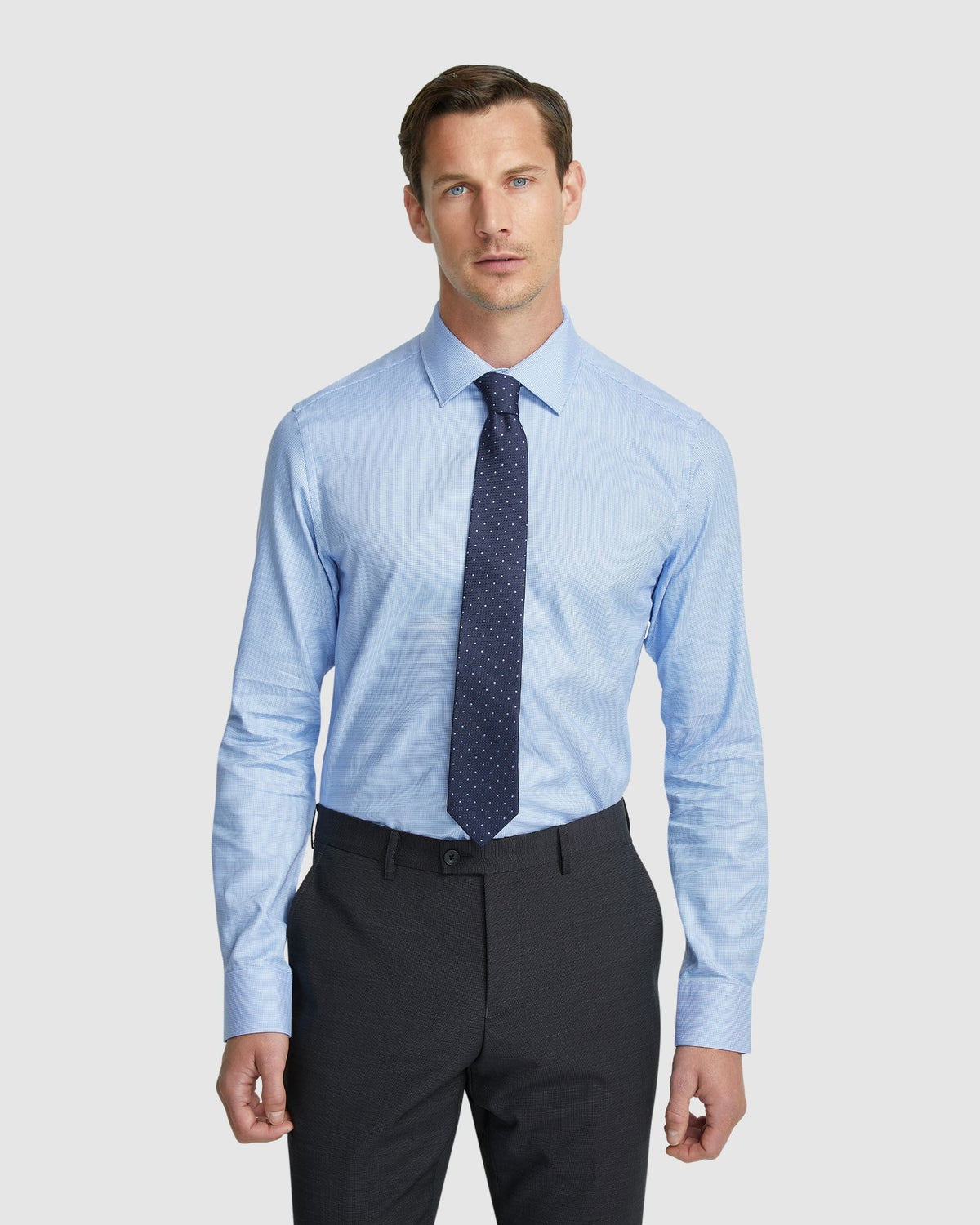 BECKTON MINI CHECK SHIRT MENS SHIRTS