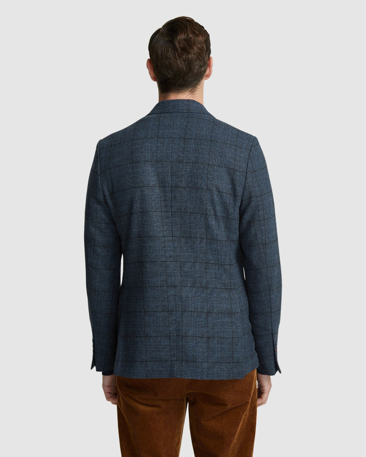 BLAKE WOOL BLEND CHECK BLAZER MENS JACKETS AND COATS