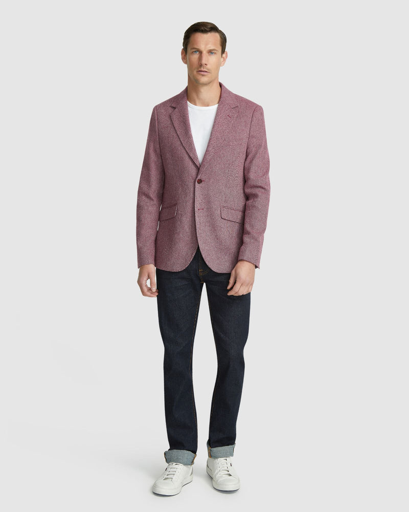 BLAKE WOOL RICH BLAZER MENS JACKETS AND COATS