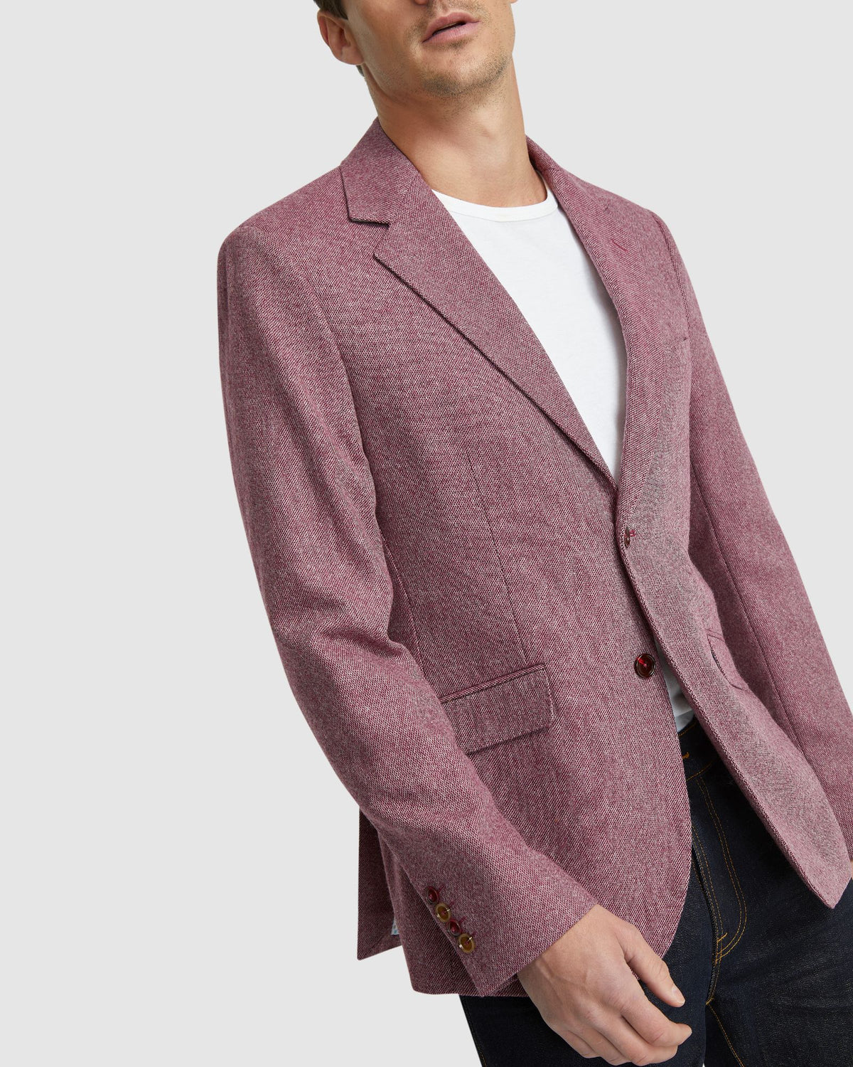 BLAKE WOOL RICH BLAZER MENS JACKETS AND COATS